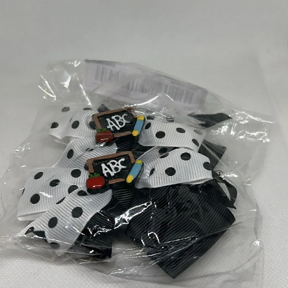 New school hair bows